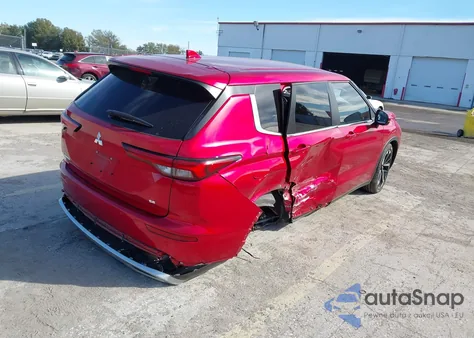 2022 Mitsubishi Outlander Black Edition 2Wd/Se 2.5 2Wd/Se Launch Edition 2Wd из США, поврежденный, VIN JA4J3UA83NZ029660